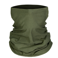 Camotec шарф-труба ECO 100% COTTON Olive, тактический баф, военный шарф труба олива, бесшовный шарф мужской