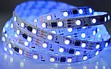 Стрічка світлодіодна смарт SMD5050 60шт/м 14.4W/м IP20 12V WS2811, фото 4