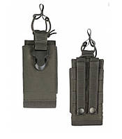 Підсумок для рації Олива Sturm Mil-Tec Radio Pouch Molle Olive(13493701) MTM