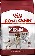 Сухой корм Royal Canin Medium Adult для собак средних пород от 12 месяцев, 4 кг