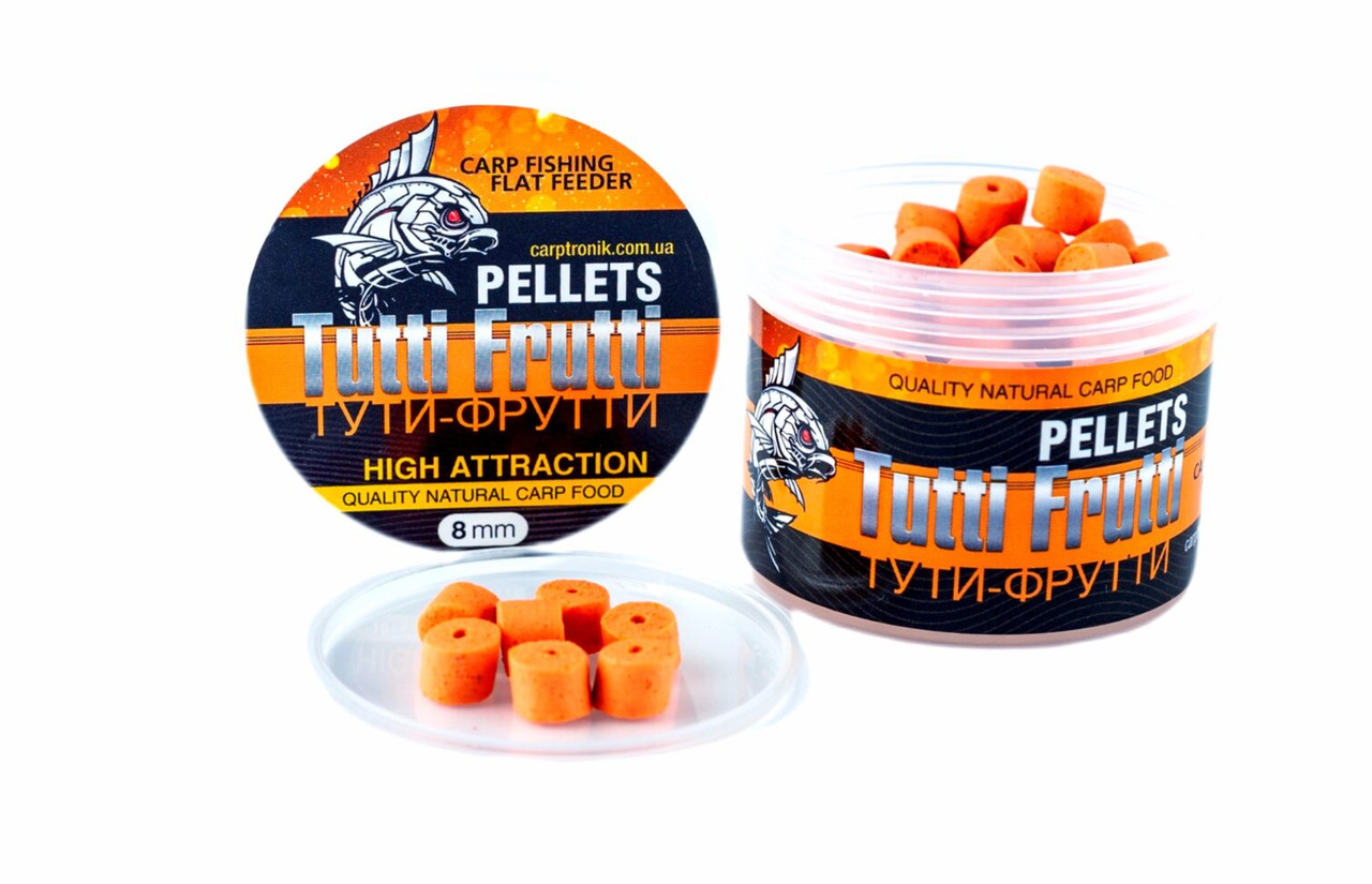 Насадочний пеллетс Carptronik "Тутті-фрутті" 8mm