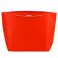 Подарунковий пакет "Елегантний пакунок", червоний, 42*27 см (9069-019)