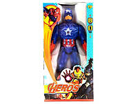 Супергерой детская игрушка Капитан Америка 19см 945ABHSZ-6 AV ТМ КИТАЙ