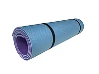 Коврик для йоги 1800*600*8 мм Бирюзово-Фиолетовый