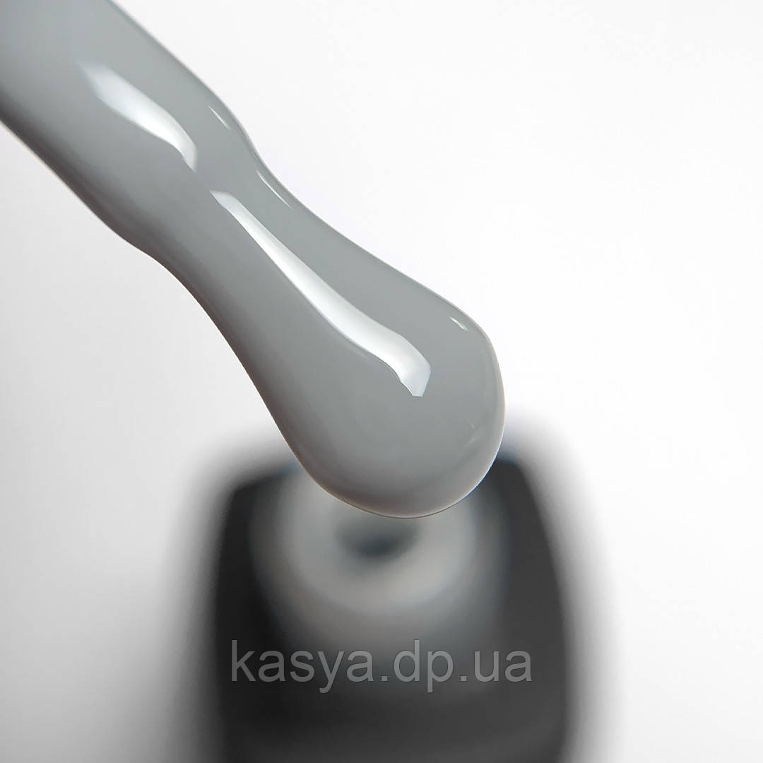 Гель лак MOON FULL Breeze Color Gel Polish New № 414, світлий сіро-оливковий, емаль 8 мл, фото 1