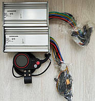 Комплект синусных контроллеров Yunli 60v 50a с дисплеем QS-S4 для электросамоката