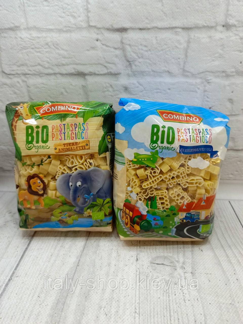Макарони дитячі в асортименті Combino Pasta Bio Organic 500 г Італія ціна за 1 шт