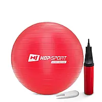 Фитбол Hop-Sport 65cm red + насос