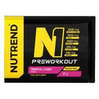 N1 Pre-Workout Nutrend, 17 грамів (пробник)