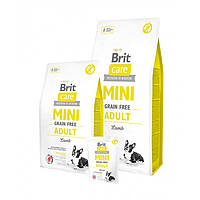 Корм для собак мінірода Brit Care mini Gain Free Lamb з ягням 2 кг