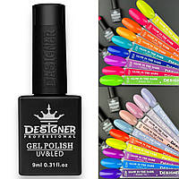 Люмінесцентний гель-лак Glow in the Dark (9 мл.) Дизайнер - світиться у темряві