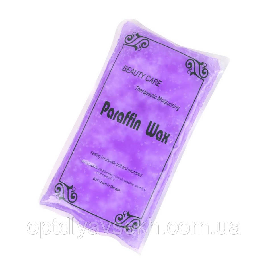 Парафин Paraffin Wax 450 г. для парафінотерапії Фіолетовий