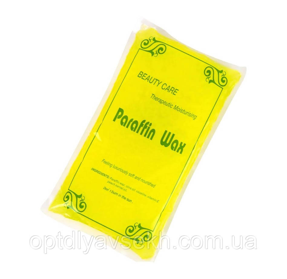 Парафин Paraffin Wax 450 г. для парафінотерапії Лимонний