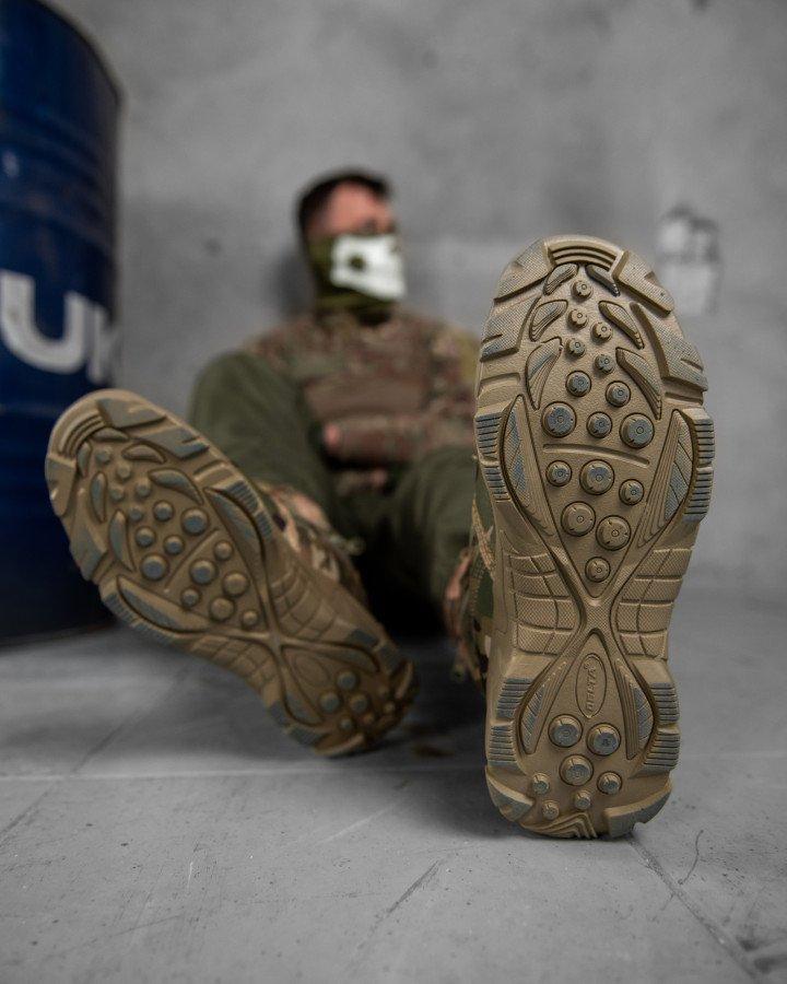 Тактические ботинки весенние Monolit Cordura мультикам, армейские высокие берцы с подошвой Eva - фото 8 - id-p2101683260