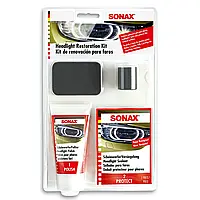 Набір для полірування пластикових фар 75 мл SONAX Headlight Restoration Kit (405941)