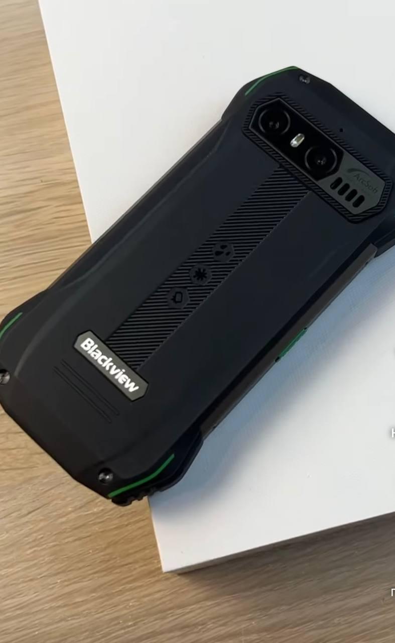 Ударостійкий сенсорний мінітелефон Blackview N6000 8/256 GB Green, бюджетний компактний смартфон для військових