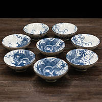 Набір піал "Небесний дракон Тяньлун" 80 мл 8 шт