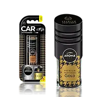 Автомобільний ароматизатор Aroma Car Prestige Vent - Gold (832027)