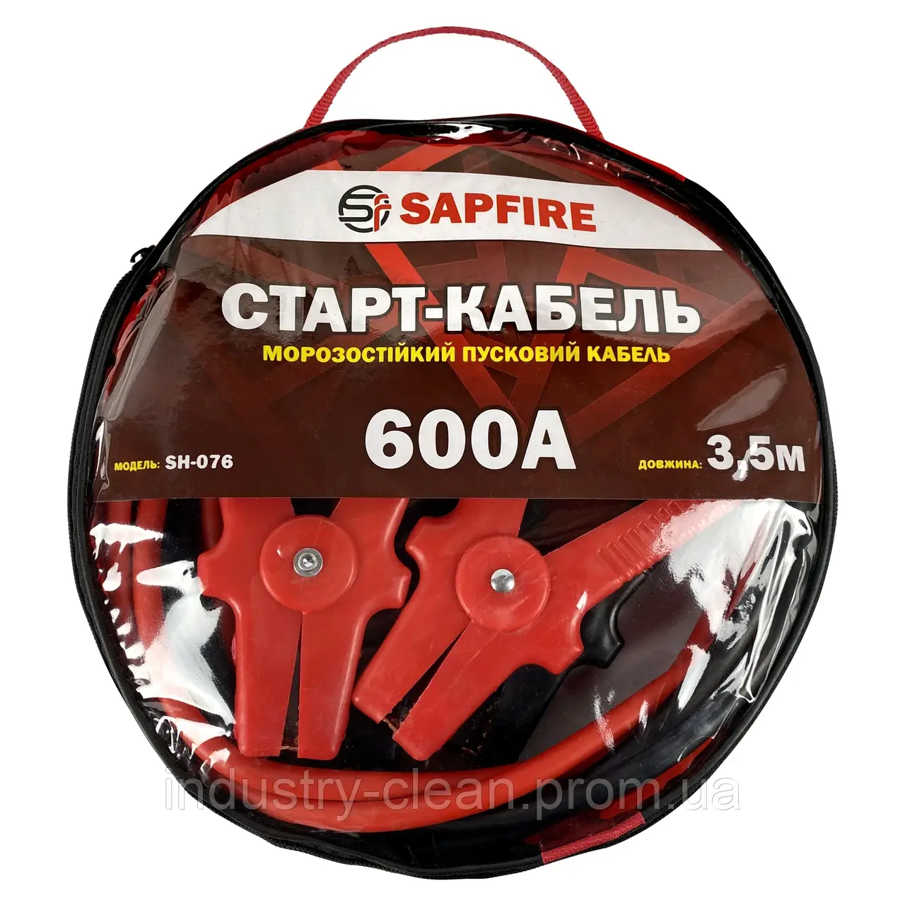 Старт-кабель 600 А 3,5 м SH-076 SAPFIRE (400717)