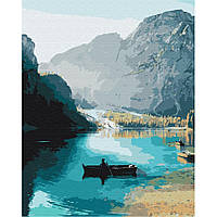 Картина по номерам "Прогулка в лодке" Brushme BS52628 40х50 см