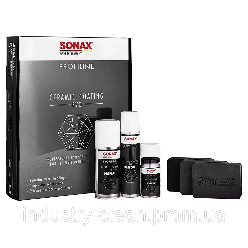 Керамічне захисне покриття для ЛКП автомобіля 235 мл SONAX PROFILINE Ceramic Coating CC Evo (237941)