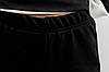 Брюки кльош від коліна для дівчинки (розміри 134-158) | Турецька тринитка колір чорний, фото 7