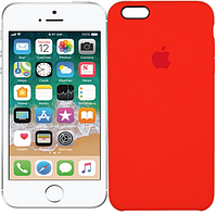 Чехол на Iphone Айфон 6 Plus c Логотипом Цвет  Ярко-Красный