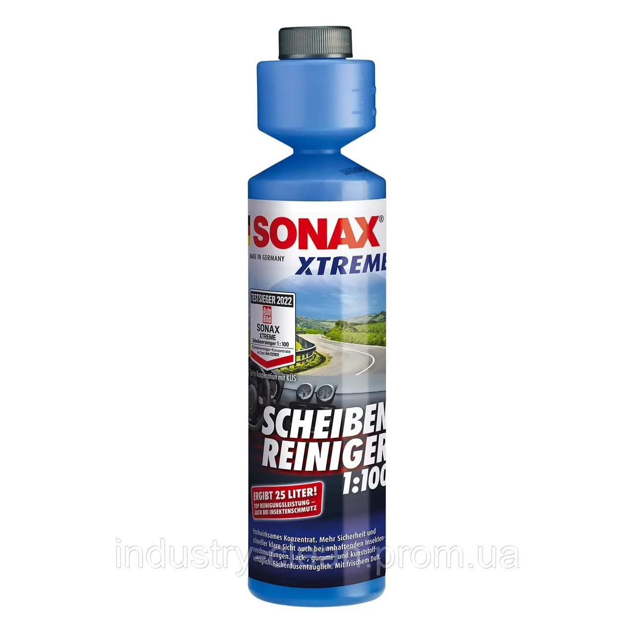 Концентрат омивача скла літній 1: 100 250 мл SONAX Xtreme Scheibenreiniger (271141)