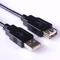 Кабель Kingda KDUSB2004-2M USB AM-AF продолжитель 2.0м черный