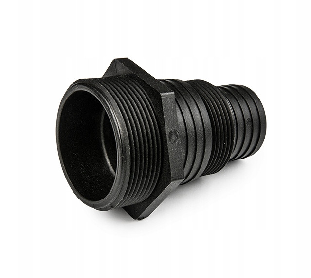 Перехідник з різьбою 2" на шланг діаметром 51 мм, 38 мм або різьбу 1½", (перехідник на шланги різних діаметрів), фото 1