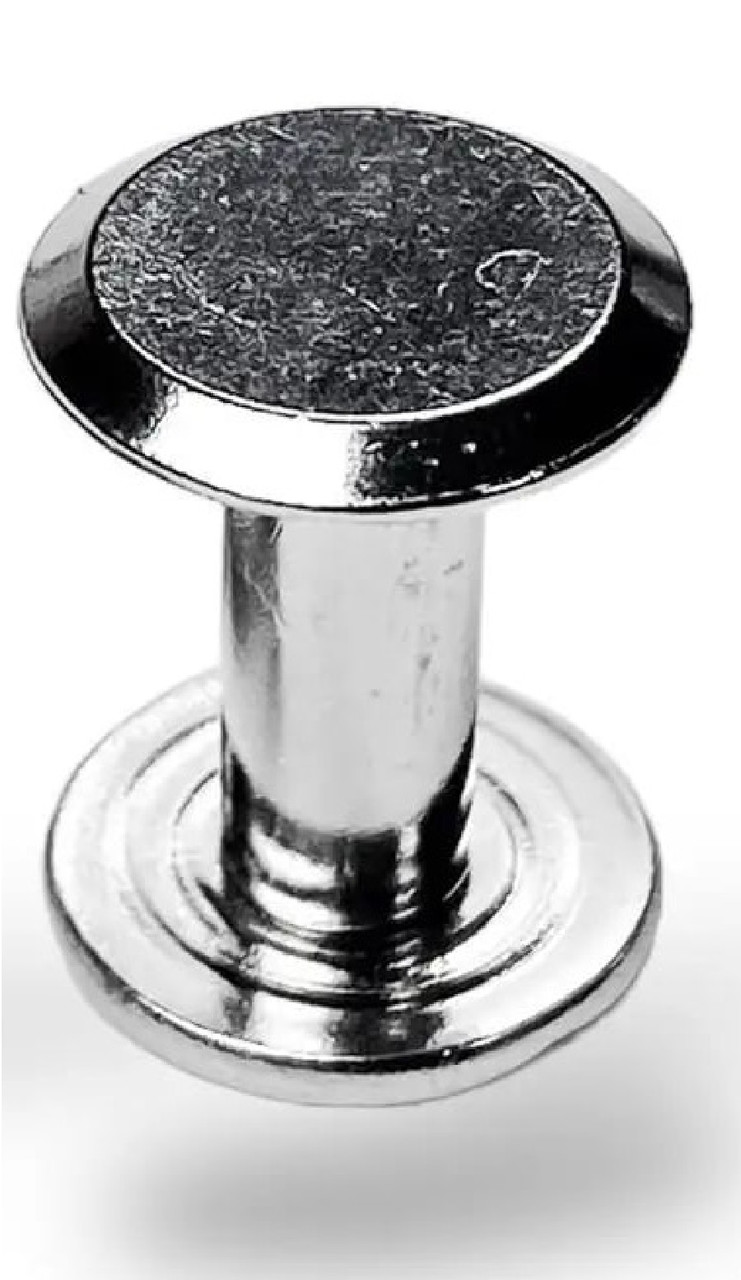 Ремінний гвинт 10*6 мм, гвинт для ремня Нікель, фото 1