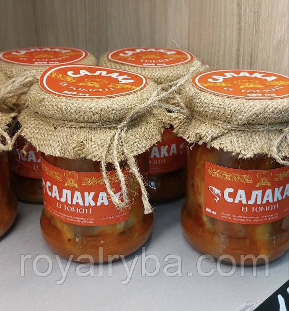 Салака в томаті 500 мл