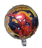 Фольгована кулька круг "Spider-Man"  18"(45см) 1шт.