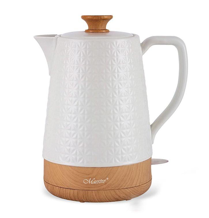 Керамічний чайник Maestro MR-076 (1.8 л, 1500 Вт) | кухоний електричний чайник Маестро, Маестро, фото 1