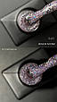 Disco shine Gel Дизайнер (9мл.) Світловідбивний гель-лак з блискітками Хамелеон для манікюра і педікюра Бузково-рожевий 546, фото 2