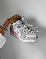 Jordan 1 Retro Custom Light Grey/Smoke White