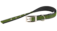 Ошейник для собак Ferplast DAYTONA DELUXE C15/35 с мягкой подкладкой зелёно-чёрный 77202017