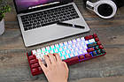 Клавиатура беспроводная Motospeed BK67 Longhua Red Red (mtbk67rmr), фото 5