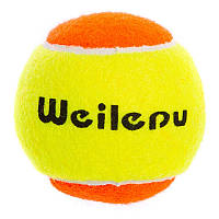 М'яч для великого тенісу ODEAR T966 3шт помаранчевий-салатовий
