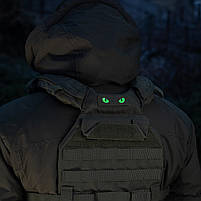M-Tac нашивка Cat Eyes Laser Cut Ranger Green/GID, фото 3