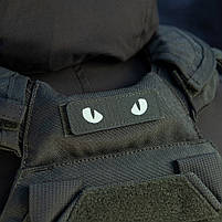 M-Tac нашивка Cat Eyes Laser Cut Ranger Green/GID, фото 4