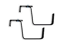 Балконне кріплення для горщиків-кашпо Adore Décor 20х16х2 см 2 шт Чорний