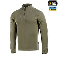 Штурмовая кофта утепленная M-TAC Delta Fleece тактическая флиска армейская флисовка олива prp