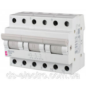 Перемикач навантаження SSQ 3100 "1-0-2", 3p 100A