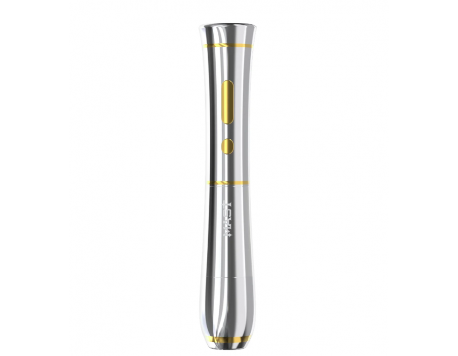 Бездротова машинка для тату та татуажу Mast P40 Silver