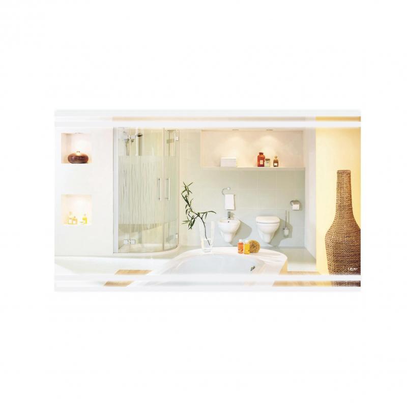 Дзеркало Qtap Mideya Classic 1200х700 з LED-підсвіткою QT2078250359W