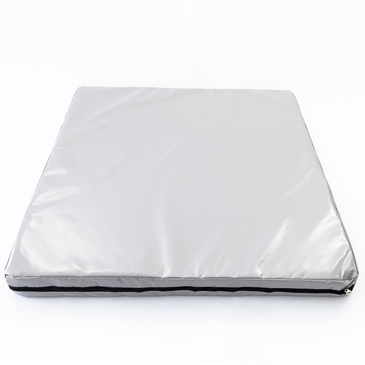 Чохол на мат спортивний, гімнастичний, борцовський із ПВХ 100х100х10см OSPORT (OF-0240) Сірий, фото 1