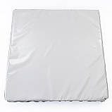 Чохол на мат спортивний, гімнастичний, борцовський із ПВХ 100х100х10см OSPORT (OF-0240) Сірий, фото 3