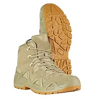 Демисезонные тактические ботинки Аллигатор полевые высокие ботикни Койот армейская тактическая обувь prp
