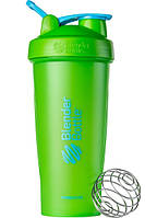 Шейкер спортивний BlenderBottle Classic Loop 28oz/820ml Vera Green/Blue